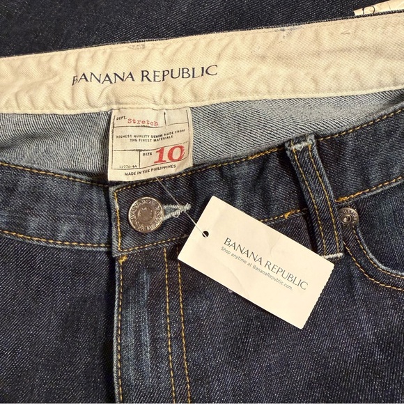 Banana Republic Denim - Banana Republic Dark Blue Jeans Size 10 NWT